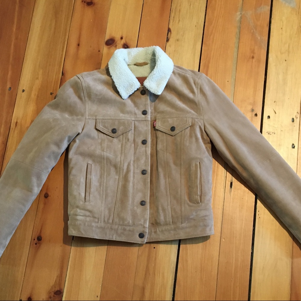 Levi’s Suede Sherpa jacket
